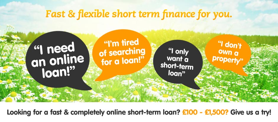 Fast & Flexible short term finance for you.